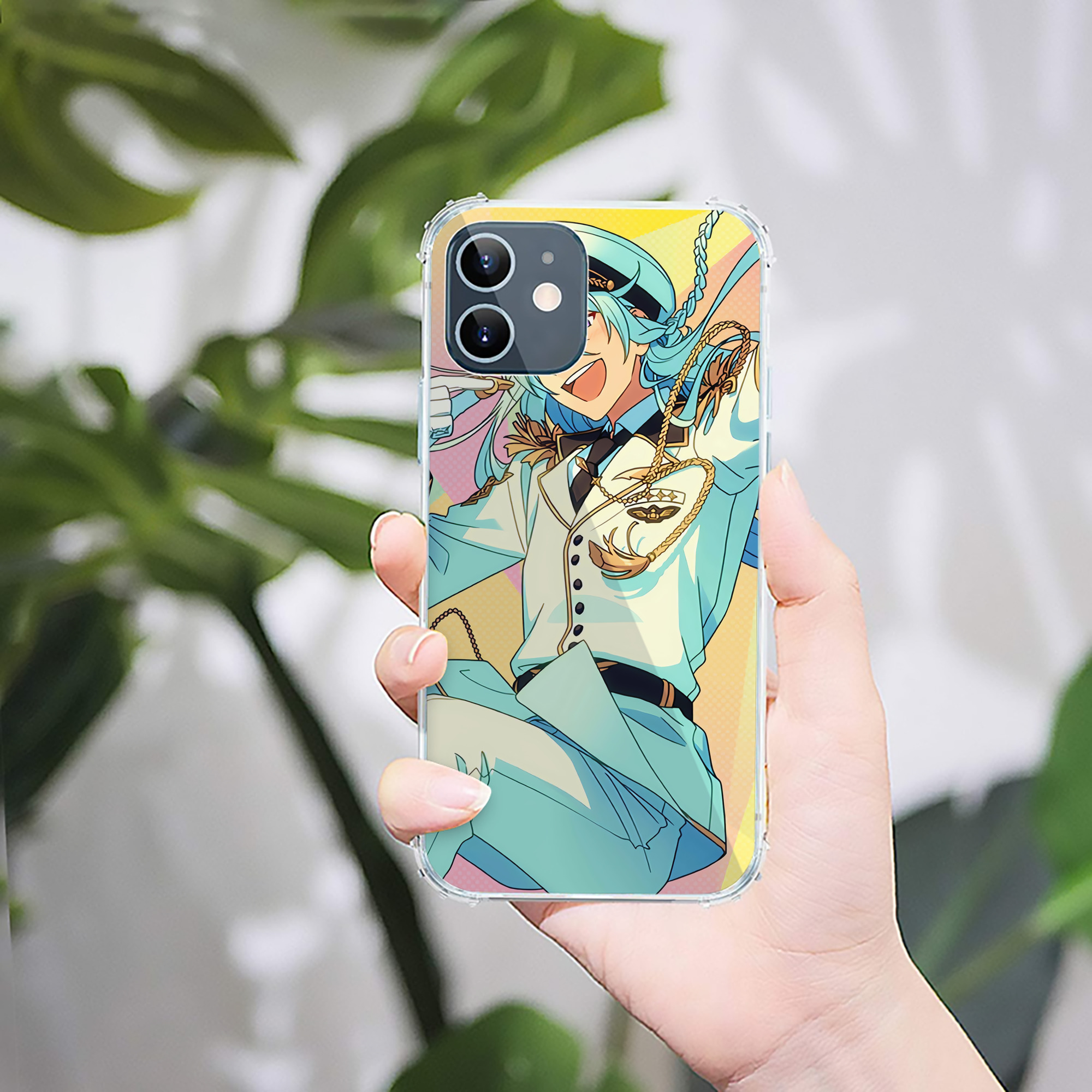 （画像用） あんさんぶるスターズ! Ensemble Stars 【iPhone 12シリーズ対応】透明スマホケース（クリアソフトケース）